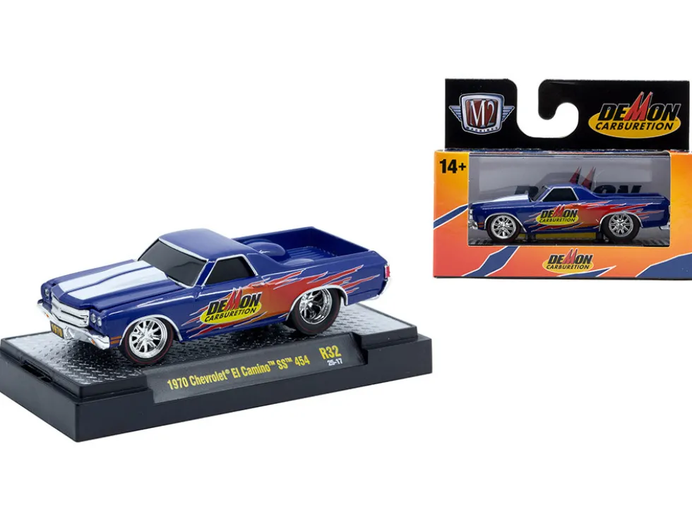 Ground Pounders 6 Cars Set Release 32 IN DISPLAY CASES Limited Edition 1/64 Diecast Model Cars by M2 Machines