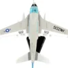 Grumman A-6E Intruder Aircraft VA 52 Knightriders United States Navy 1/140 Diecast Model Airplane Postage Stamp PS5381-2