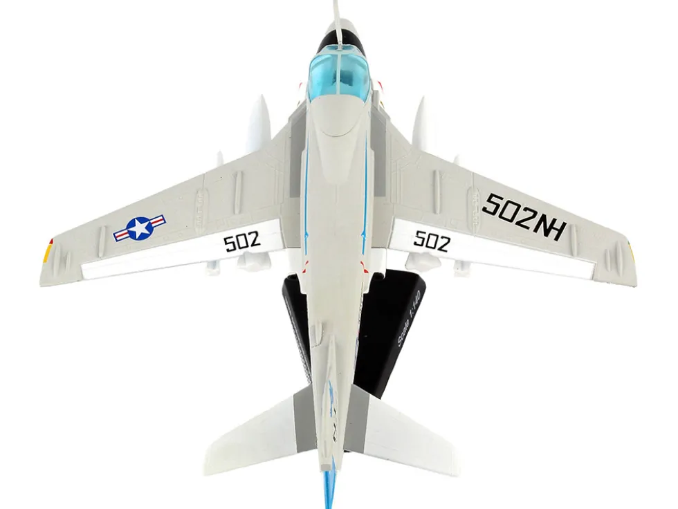 Grumman A-6E Intruder Aircraft VA 52 Knightriders United States Navy 1/140 Diecast Model Airplane Postage Stamp PS5381-2