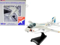 Grumman A-6E Intruder Aircraft VA 52 Knightriders United States Navy 1/140 Diecast Model Airplane Postage Stamp PS5381-2