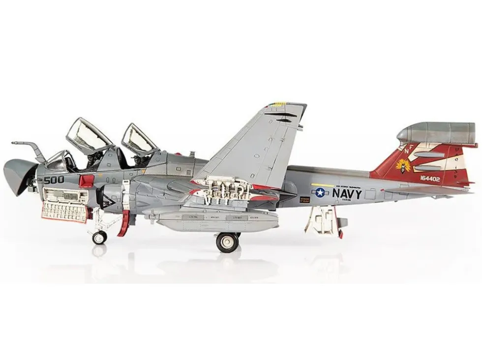 Grumman EA-6B Prowler Attack Aircraft "VAQ-136 Gauntlets, USS George Washington" (2012) United States Navy 1/72 Diecast Model by JC Wings