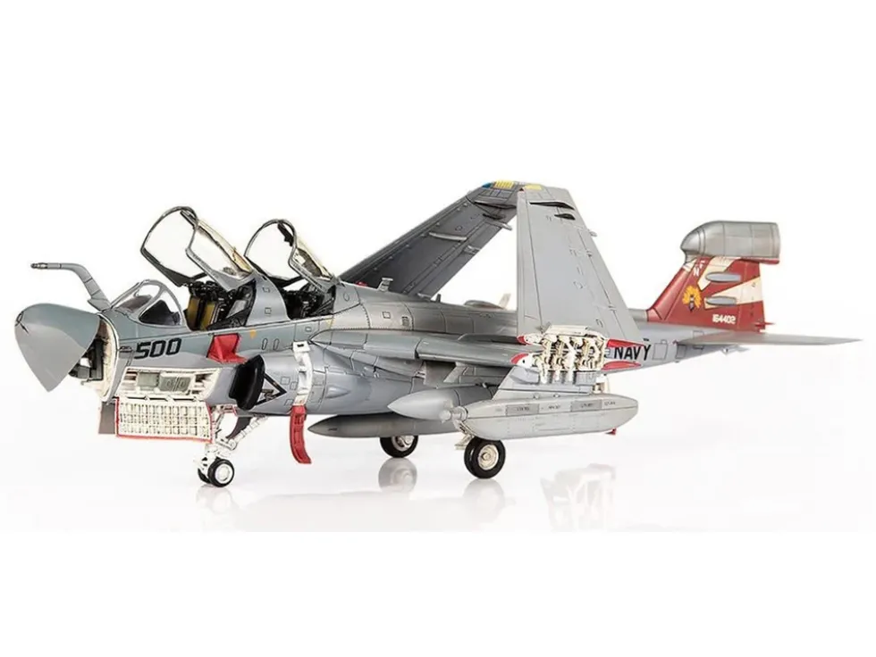 Grumman EA-6B Prowler Attack Aircraft "VAQ-136 Gauntlets, USS George Washington" (2012) United States Navy 1/72 Diecast Model by JC Wings