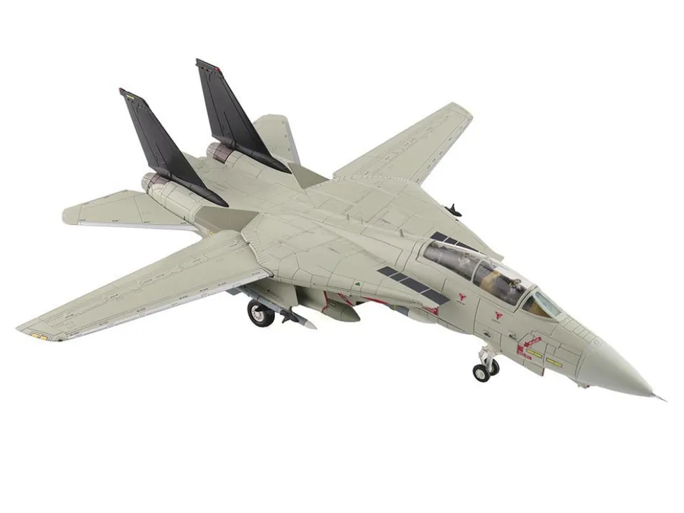 Grumman F-14A Tomcat Fighter Aircraft "Bandit Rogue Nation" United States Navy "Air Power Series" 1/72 Diecast Model by Hobby Master