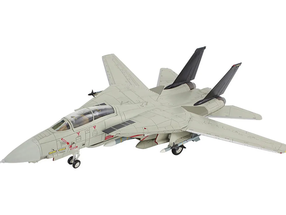 Grumman F-14A Tomcat Fighter Aircraft "Bandit Rogue Nation" United States Navy "Air Power Series" 1/72 Diecast Model by Hobby Master