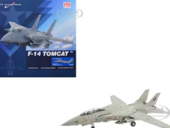 Grumman F-14A Tomcat Fighter Aircraft "Sukhoi Killer, VF-41 Black Aces, USS Nimitz" (1981) United States Navy "Air Power Series" 1/72 Diecast Model by Hobby Master