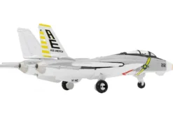 Grumman F 14B Tomcat Fighter Aircraft VF 142 Ghostriders and Section K of USS Enterprise CVN 65 Aircraft Carrier Display Deck Legendary F 14 Tomcat Series 1/200 Diecast Model Forces of Valor WJ-831111