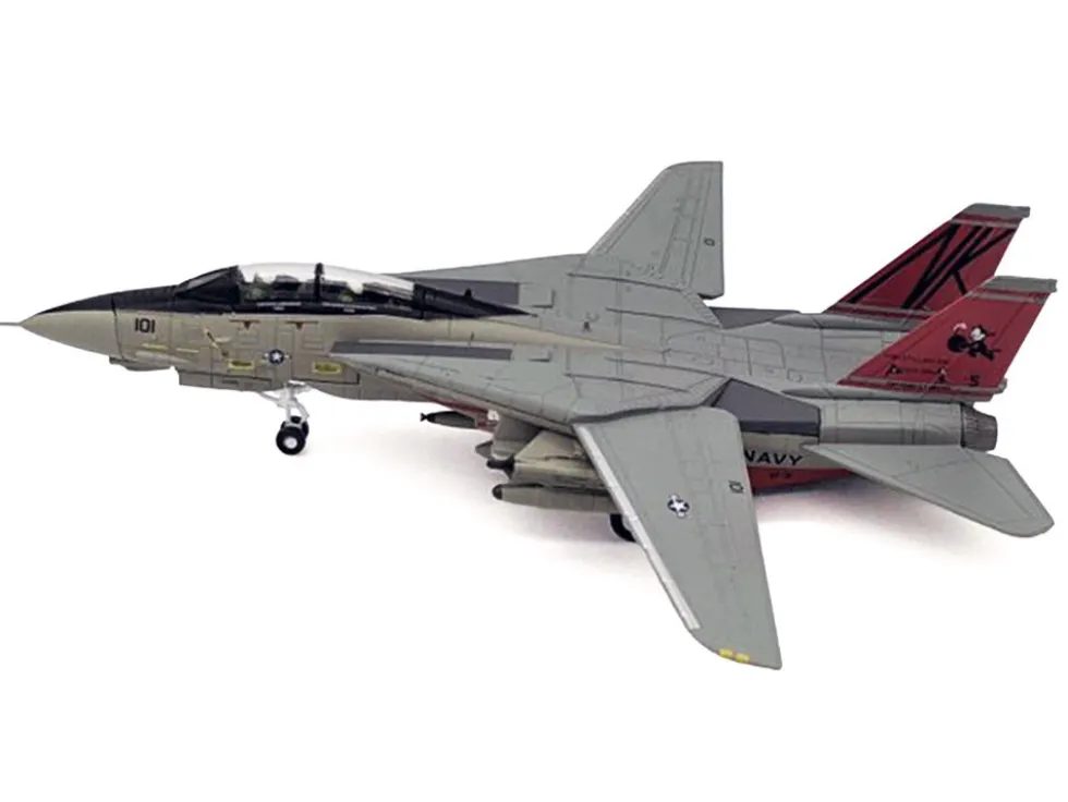 Grumman F-14D Tomcat Aircraft "VF-31, Tomcatters, USS John C. Stennis" (2003) United States Navy 1/100 Diecast Model Airplane