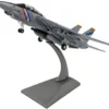 Grumman F-14D Tomcat Aircraft "VF-2, Bounty Hunters, USS Constellation" (1990s) United States Navy 1/100 Diecast Model Airplane