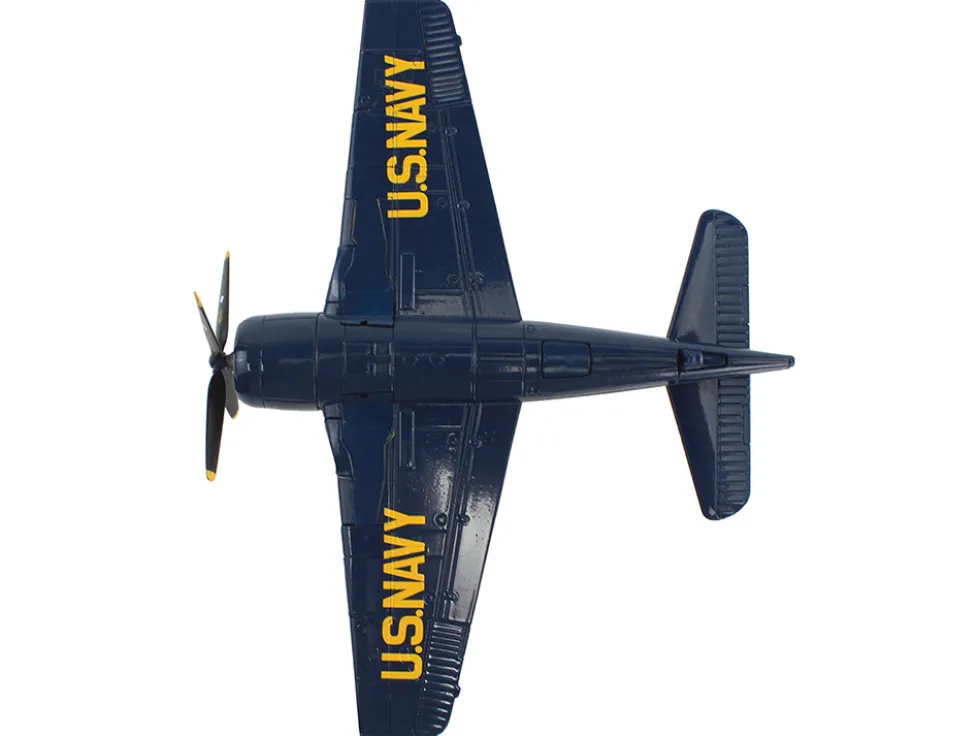 Grumman F8F Bearcat Fighter Aircraft "Blue Angels (#1-5 decals)" (1946) United States Navy "SkyMax Models" Series 1/72 Diecast Model by Hobby Master