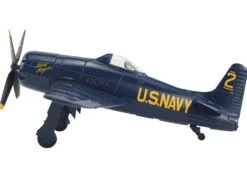 Grumman F8F Bearcat Fighter Aircraft "Blue Angels #2" (1946) United States Navy "SkyMax Models" Series 1/72 Diecast Model by Hobby Master