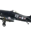 Grumman F8F-2 Bearcats Fighter Aircraft "121717, VF-61 Jolly Rogers" (1949) United States Navy "SkyMax Flying Heroes" Series 1/72 Diecast Model by Hobby Master