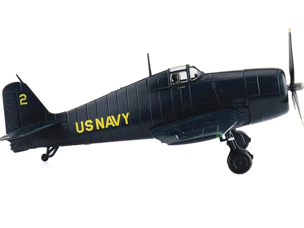 Grumman F6F-5 Hellcat Fighter Aircraft "Blue Angels #2" (1946) United States Navy "Air Power Series" 1/72 Diecast Model by Hobby Master