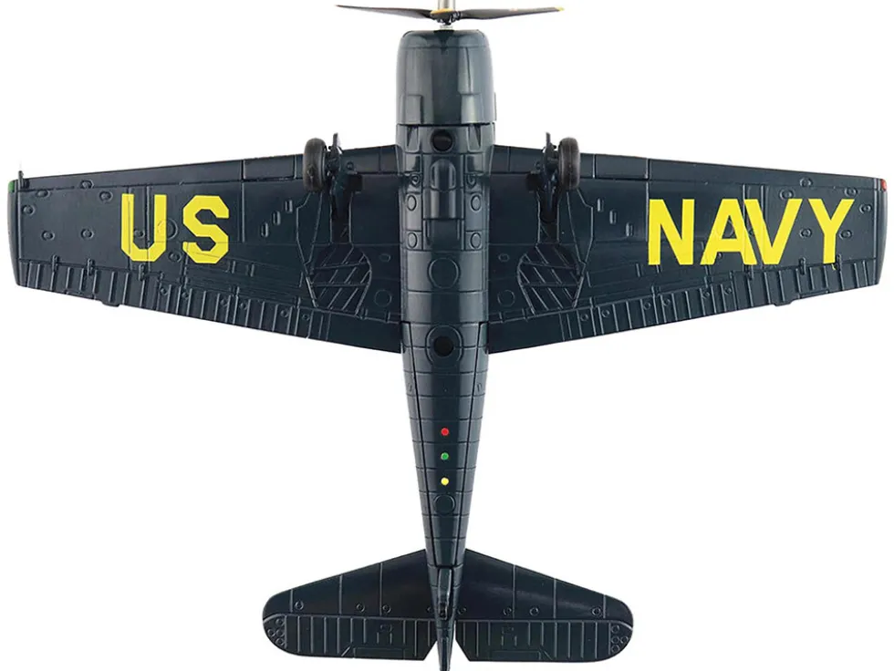 Grumman F6F-5 Hellcat Fighter Aircraft "Blue Angels #2" (1946) United States Navy "Air Power Series" 1/72 Diecast Model by Hobby Master