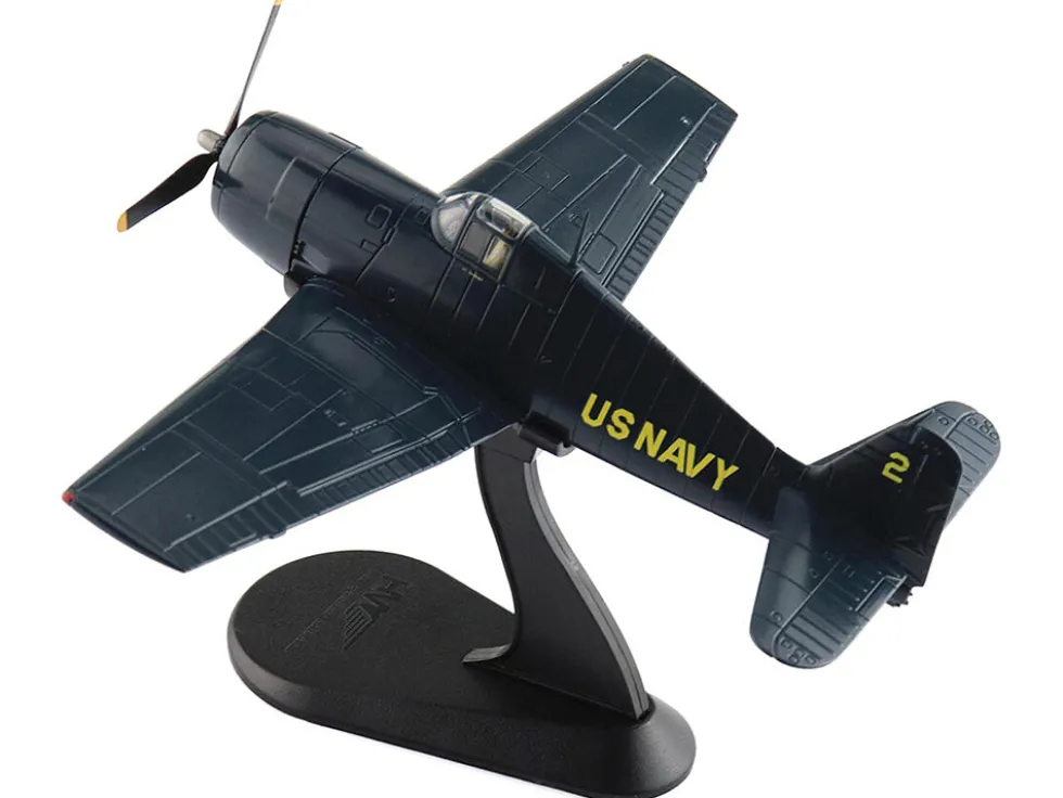 Grumman F6F-5 Hellcat Fighter Aircraft "Blue Angels #2" (1946) United States Navy "Air Power Series" 1/72 Diecast Model by Hobby Master
