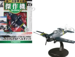 Grumman F6F Hellcat Fighter Aircraft United States Navy 1/72 Diecast Model DeAgostini DAWF13