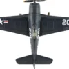 Grumman F8F-2P Bearcats Fighter Aircraft "121714, Duxford (Restored Plane)" (2014) United States Navy "SkyMax Flying Heroes" Series 1/72 Diecast Model by Hobby Master