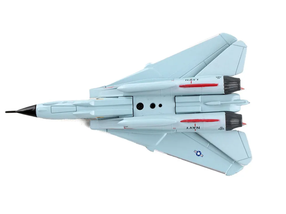 Grumman F 14 Tomcat Fighter Aircraft VF 31 Tomcatters United States Navy 1/160 Diecast Model Airplane Postage Stamp PS5383-5