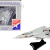 Grumman F 14 Tomcat Fighter Aircraft VF 111 Sundowners Miss Molly United States Navy 1/160 Diecast Model Airplane Postage Stamp PS5383-4