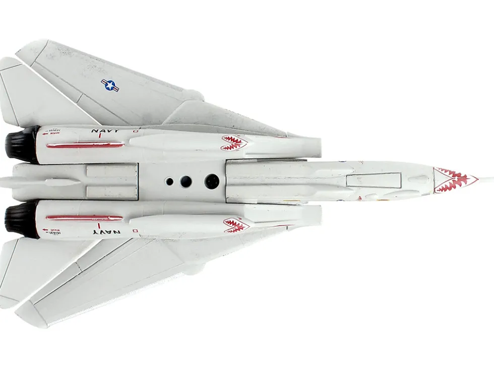 Grumman F 14 Tomcat Fighter Aircraft VF 111 Sundowners Miss Molly United States Navy 1/160 Diecast Model Airplane Postage Stamp PS5383-4