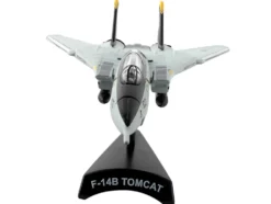 Grumman F 14 Tomcat Fighter Aircraft VFA 103 Jolly Rogers United States Navy 1/160 Diecast Model Airplane Postage Stamp PS5383-3