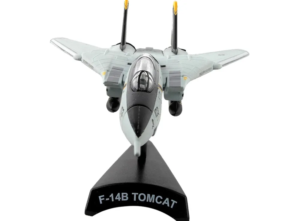 Grumman F 14 Tomcat Fighter Aircraft VFA 103 Jolly Rogers United States Navy 1/160 Diecast Model Airplane Postage Stamp PS5383-3