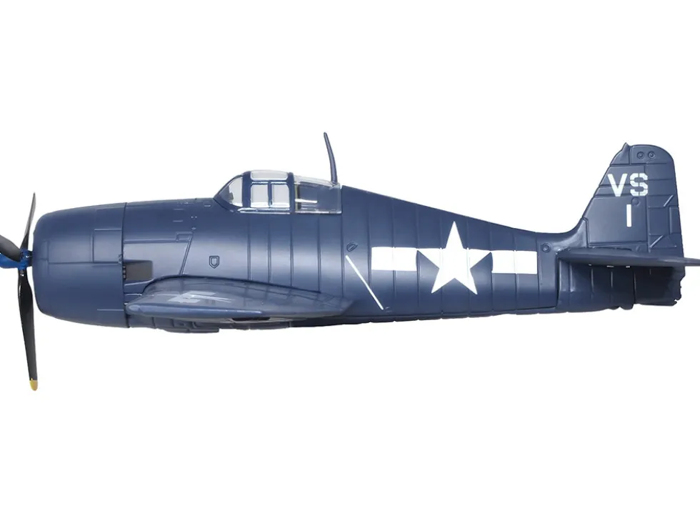 Grumman Hellcat F6F 5 Fighter Aircraft Lt Cdr Willard E Eder VS 1 1945 United States Navy Oxford Aviation Series 1/72 Diecast Model Airplane Oxford Diecast AC119
