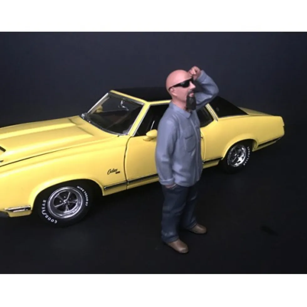 Hanging Out II Frank Figurine 1/24 Scale Models American Diorama 38281