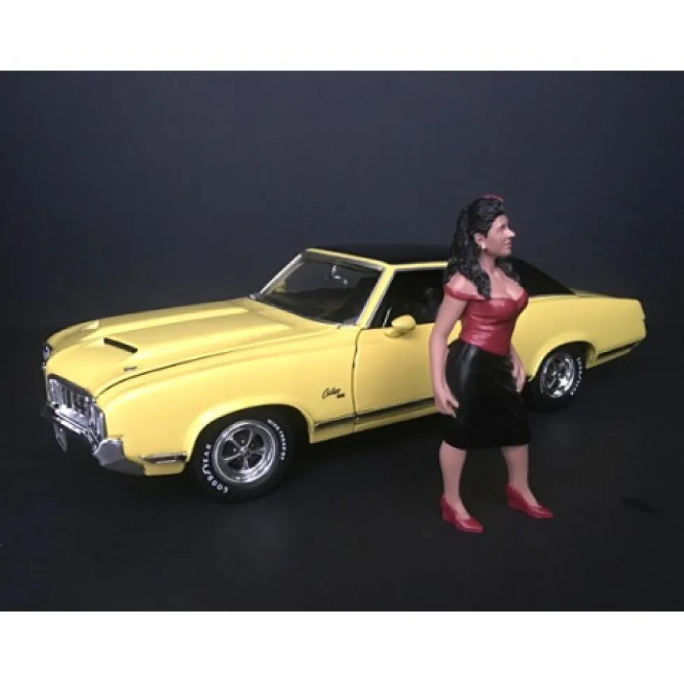 Hanging Out II Rosa Figurine 1/18 Scale Models American Diorama 38184