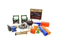 Happy Camper Accessories Set 1/24 Scale Models Phoenix Toys 18430