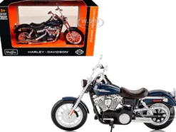 2006 Harley Davidson FXDBI Dyna Street Bob Bike Motorcycle Model 1/12 Maisto 32325