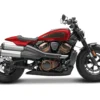 2024 Harley Davidson Sportster S Motorcycle Red Metallic and Black "H-D Custom" Series 1/12 Diecast Model by Maisto