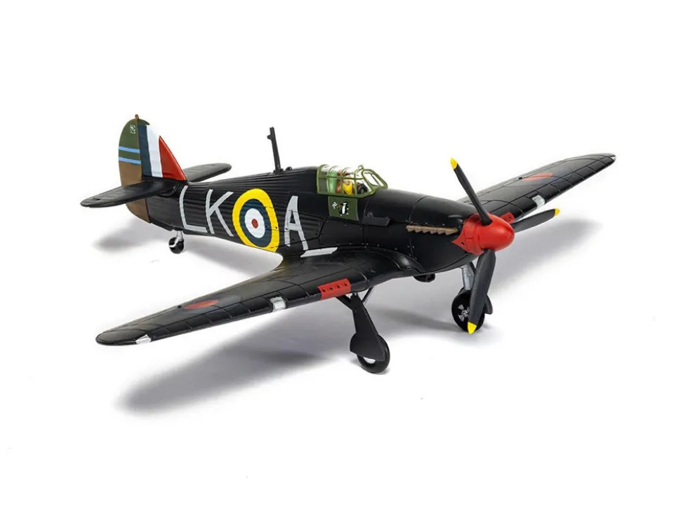 Hawker Hurricane Mk I Fighter Aircraft Sqn Ldr Ian Richard Widge Gleed No 87 Sqn Colerne 1941 British Royal Air Force The Aviation Archive Series 1/72 Diecast Model Corgi AA27608