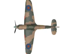 Hawker Hurricane Mk.IIB Aircraft "No. 134 Squadron, 151 Wing, Vaenga, USSR" (1941) British Royal Air Force "Planes of World War II" Series 1/72 Diecast Model Airplane by Luppa