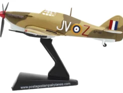 Hawker Hurricane MK II Fighter Aircraft British Royal Air Force 1/100 Diecast Model Airplane Postage Stamp PS5340-3