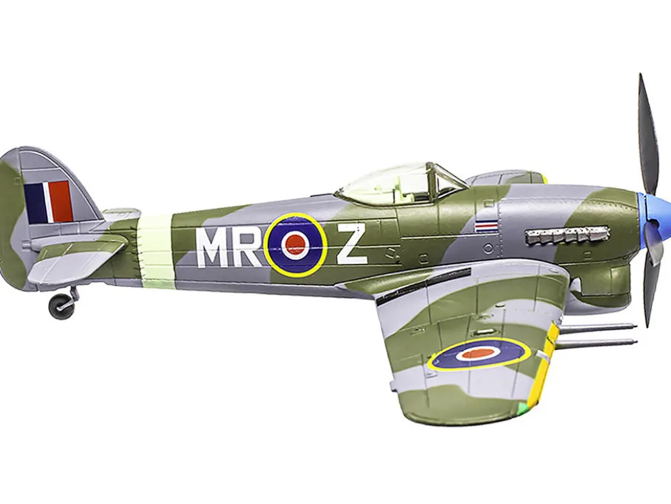 Hawker Typhoon Mk IB Fighter-Bomber Aircraft "No. 245 (Northern Rhodesian) Squadron" Royal Air Force (1942) "Planes of World War II" Series 1/72 Diecast Model Airplane by Luppa