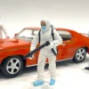 Hazmat Crew Figurine I 1/18 Scale Models American Diorama 76267