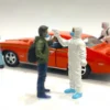 Hazmat Crew Figurine VI 1/24 Scale Models American Diorama 76372