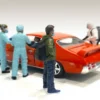 Hazmat Crew Figurine V 1/24 Scale Models American Diorama 76371