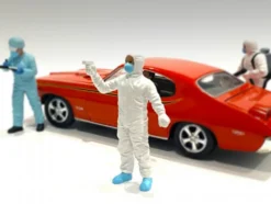 Hazmat Crew 6 piece Figurine Set 1/18 Scale Models American Diorama 76267 76268 76269 76270 76271 76272