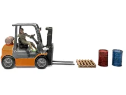 Heavy Lifters 2 4 piece Diecast Set Limited Edition for 1/64 Scale Models by American Diorama