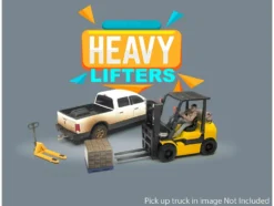 Heavy Lifters 4 piece Diecast Set Limited Edition for 1/64 Scale Models by American Diorama