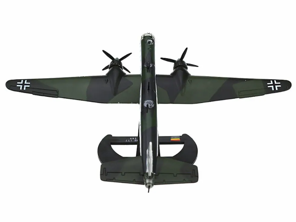Heinkel He 177 Bomber Aircraft "II./KG 40, Bordeaux, France" (1942) German Luftwaffe 1/144 Diecast Model Airplane by Luppa