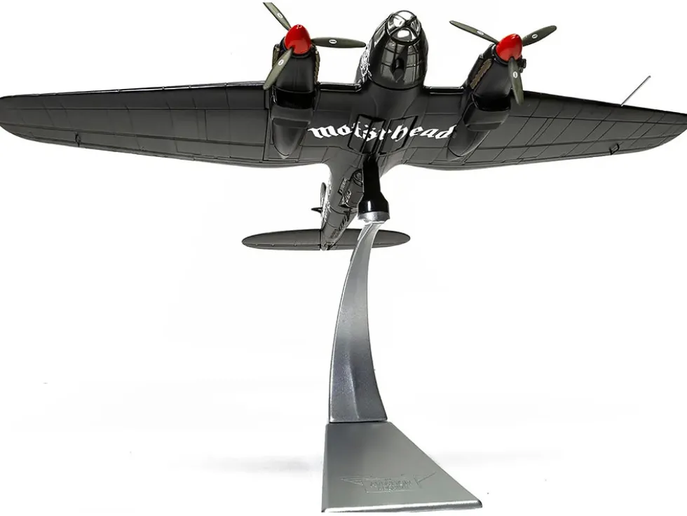 Heinkel He III Bomber Aircraft "Motorhead" Black with Graphics 1/72 Diecast Model by Corgi