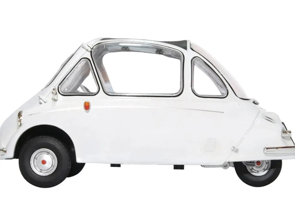 Heinkel Trojan Bubble Car RHD Right Hand Drive Grecian White 1/18 Diecast Model Car Oxford Diecast 18HE004