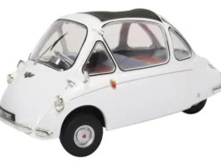 Heinkel Trojan Bubble Car RHD Right Hand Drive Grecian White 1/18 Diecast Model Car Oxford Diecast 18HE004