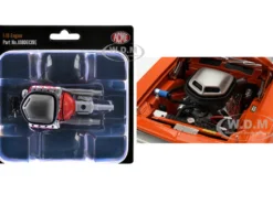 426 HEMI Engine and Transmission Replica from "1970 Plymouth HEMI Cuda" 1/18 Model by ACME