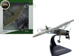 Henschel Hs 126 A 1 Reconnaissance Aircraft Hannes Gaub Gerd Scroder 1 H14 Invasion of Poland 1939 German Luftwaffe Oxford Aviation Series 1/72 Diecast Model Airplane Oxford Diecast AC120