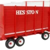 Hesston 7316 Forage Wagon Red and White 1/16 Diecast Model by SpecCast
