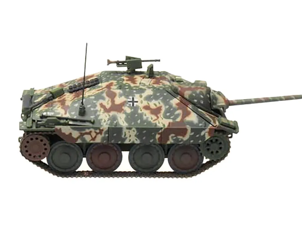 Hetzer (Early) Tank Destroyer "StuG.Abt 1708, France" (1944) German Army 1/72 Diecast Model by Panzerstahl