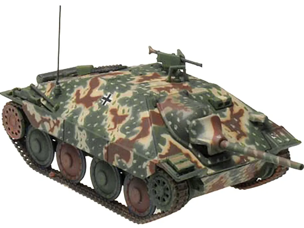 Hetzer (Early) Tank Destroyer "StuG.Abt 1708, France" (1944) German Army 1/72 Diecast Model by Panzerstahl